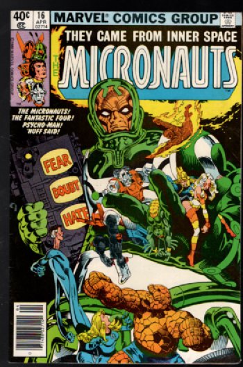 Micronauts #16 and #17